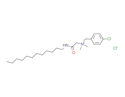 (4-chloro-benzyl)-(dodecylcarbamoyl-methyl)-dimethyl-ammonium; chloride