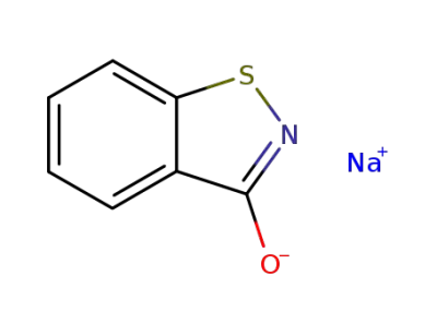 sale sodico del 1,2-benzisotiazolin-3-one